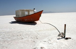 خشکی دریاچه ارومیه