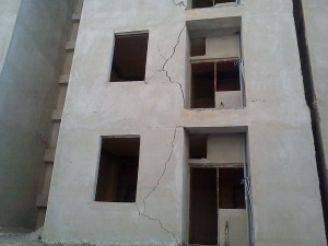 مسکن مهر شهرستان آبدانان پس از زلزله